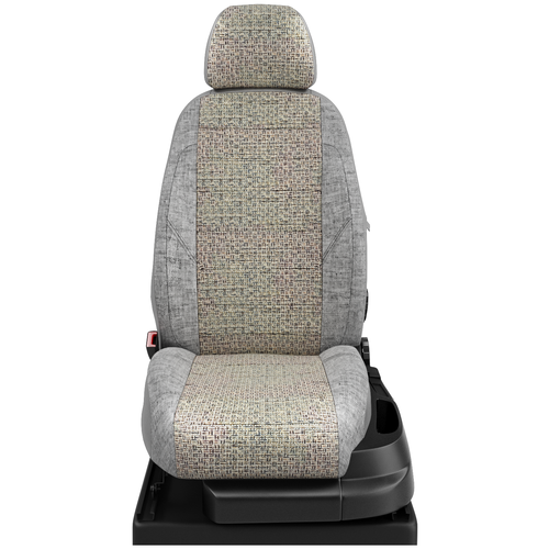 фото Авточехлы для honda civic 8 с 2006-2011г. седан задняя спинка 40 на 60, сиденье единое, передний подлокотник, задний подлокотник (молния), 2 надкрыльника, 5-подголовников (хонда цивик). ha14-0107-len01 avtolider1