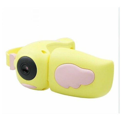 фото Детская цифровая экшн-камера hd, желтый lacogi