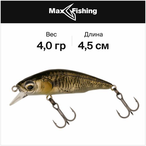 фото Воблеры для рыбалки savage gear 3d sticklebait twitch 45 s #ayu green silver 4 гр м.