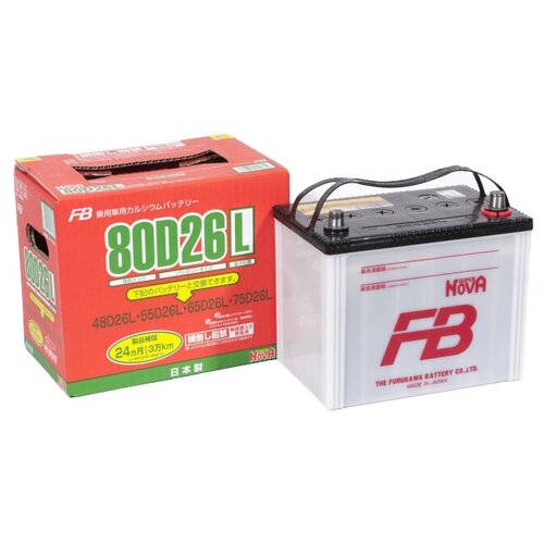 фото Аккумулятор furukawa battery super nova 80d26l