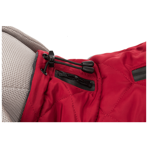 фото Пальто minot, xs: 30 см-28–46 см, красный trixie