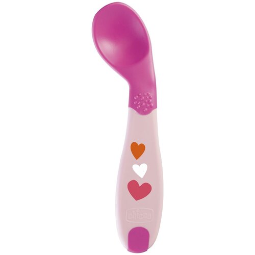 фото Ложка chicco baby's first spoon розовый