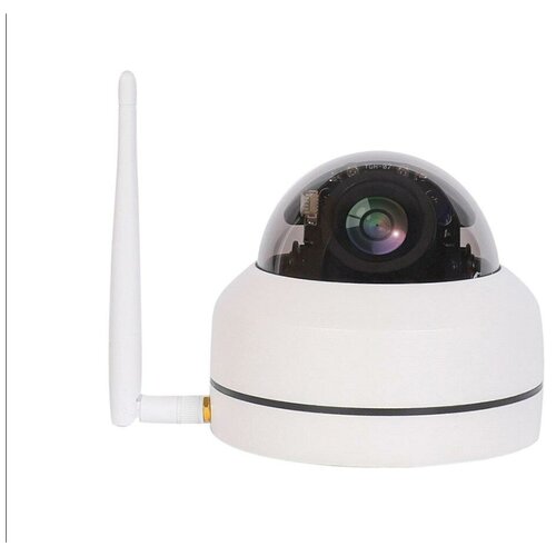 фото Ip-камера link-d89w-8g купольная поворотная wi-fi - видеокамера купольная уличная, уличная камера видеонаблюдения с картой памяти подарочная упаковка