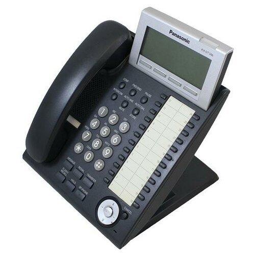 фото Panasonic kx-dt346ru black цифровой системный телефон