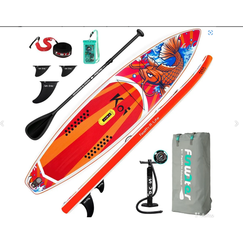 фото Sup board (сапборд) надувная доска koi 11.6 (350*84*15)(полный комплект) terbo