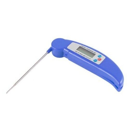 фото Складной электронный термометр для мяса digital thermometer синий markethot