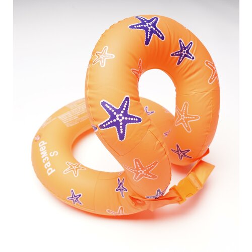 фото Жилет надувной для плавания восьмерка размер s оранжевый, арт. 950033-s china dans international