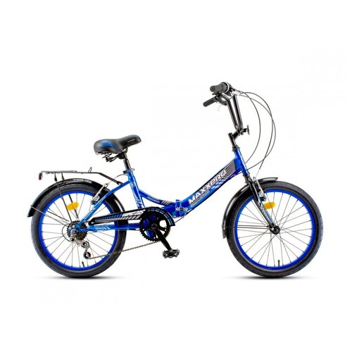 фото Велосипед maxxpro compact 20s сине-черный