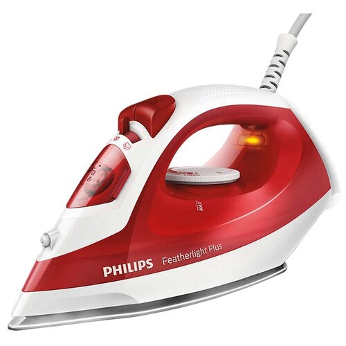 фото Утюг philips gc1425/40 featherlight plus красный/белый