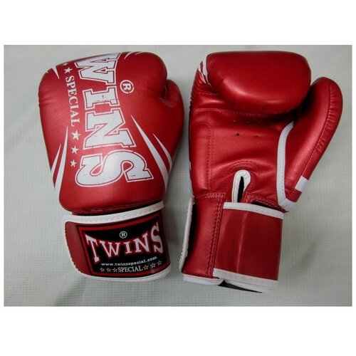 фото Twins боксерские перчатки twins fbgvs3-tw6 fancy boxing gloves металик красные