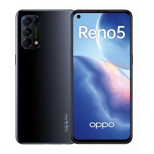 фото Смартфон oppo reno 5 4g 8/128 гб, черный