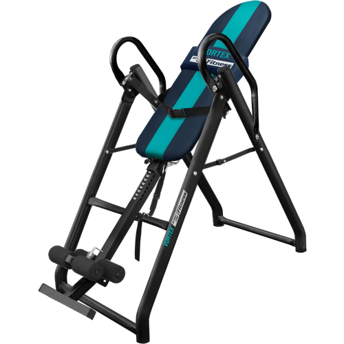 фото Инверсионный стол vortex с подушкой для спины, позвоночника, тренажер от боли в спине, цвет сине-бирюзовый start line