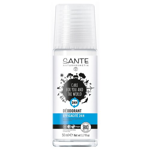 фото Sante naturkosmetik дезодорант, ролик, 24 часа, 50 мл