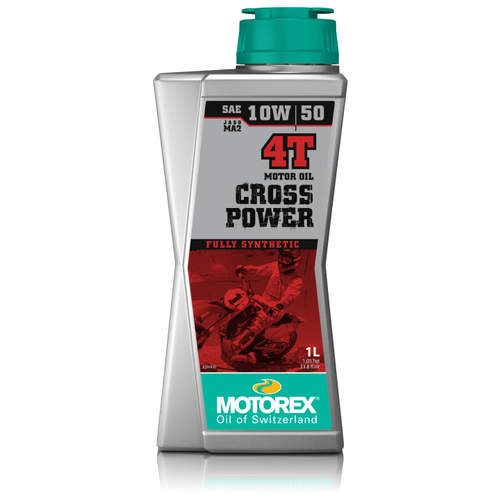 фото Синтетическое моторное масло motorex cross power 4t 10w-50, 4 л