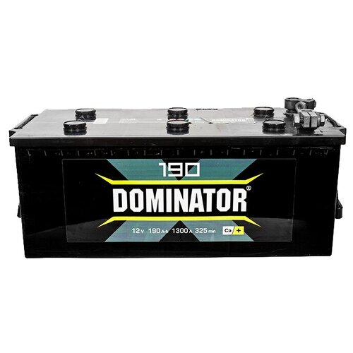 фото Аккумуляторная батарея dominator 6ст190 обратная