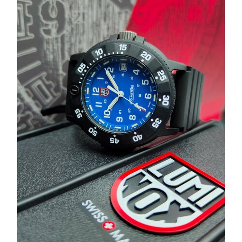 фото Наручные часы luminox часы мужские luminox original navy seal evo 3003 military dive xs.3003. evo, синий