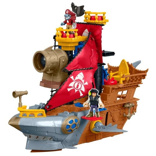 фото Игровой набор imaginext пиратский корабль акула dhh61