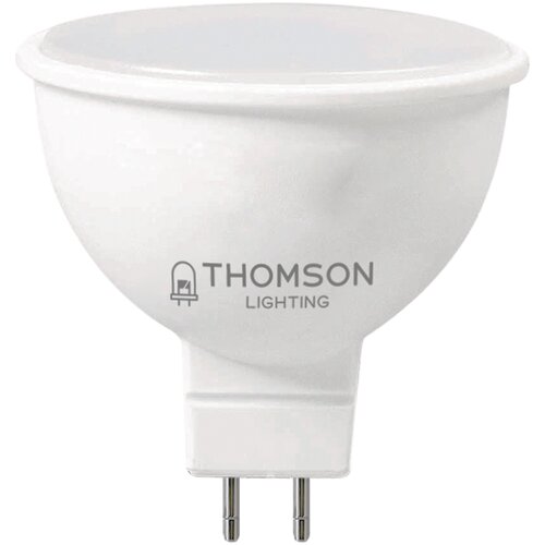 фото Лампа светодиодная thomson th-b2047, gu5.3, mr16, 8вт, 3000 к