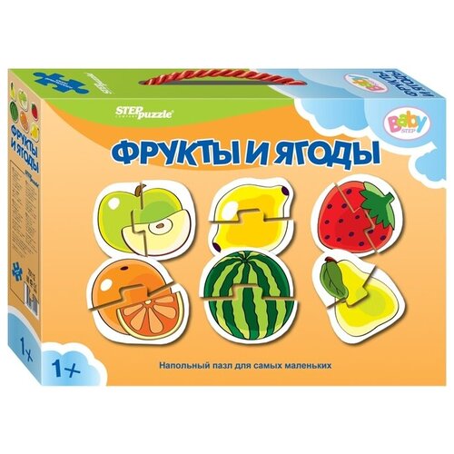 фото Набор пазлов step puzzle baby step фрукты и ягоды (70112)