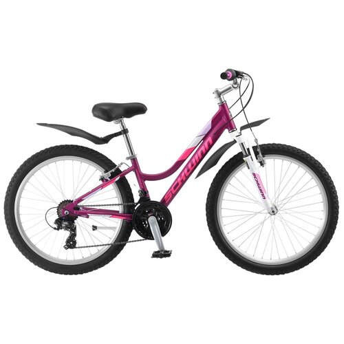 фото Велосипед schwinn breaker 24 girls 21 скорость, колёса 24, цвет фиолетовый