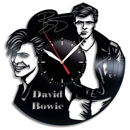 фото Часы из виниловой пластинки (c) vinyllab david bowie
