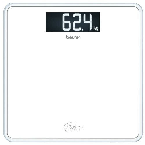 фото Весы электронные beurer gs 400 white