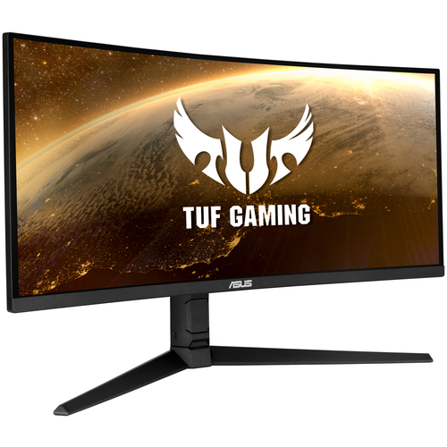 фото 34" монитор asustuf gaming vg34vql1b, 3440x1440, 165 гц, *va, черный