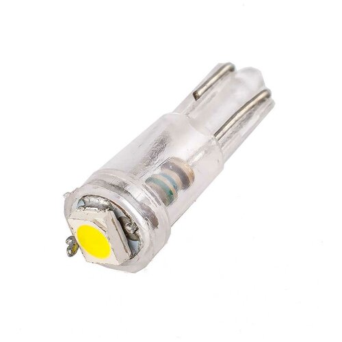 фото Маяк лампа светодиодная маяк 12v t5(w1.2w) 8.7w 12t5-w\1smd