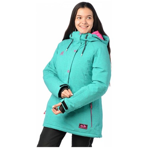 фото Горнолыжная куртка женская azimuth 18013 размер 42, светло- розовый