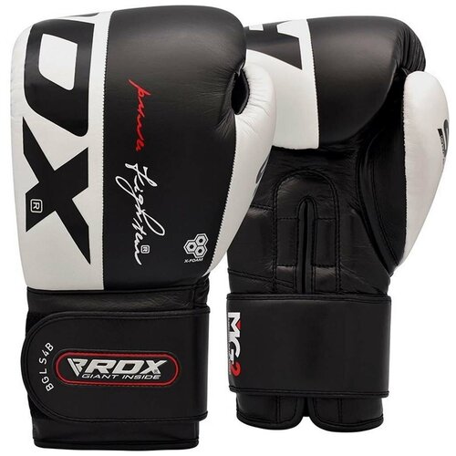 фото Перчатки боксерские rdx s4 leather sparring boxing gloves черный натуральная кожа цвет черный размер 14oz rdx,rdx