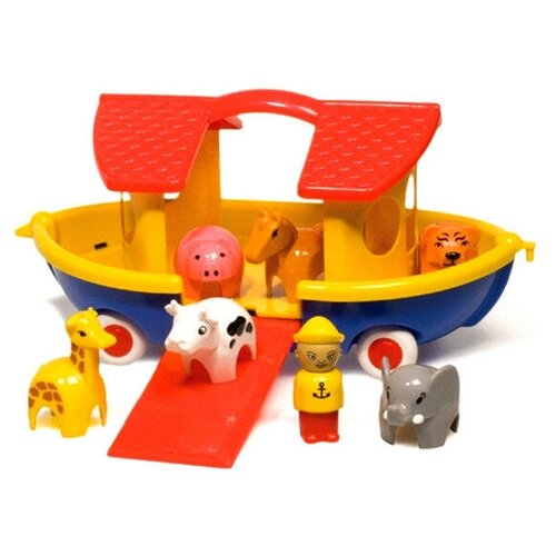 фото Игровой набор "лодка", 7 фигурок viking toys
