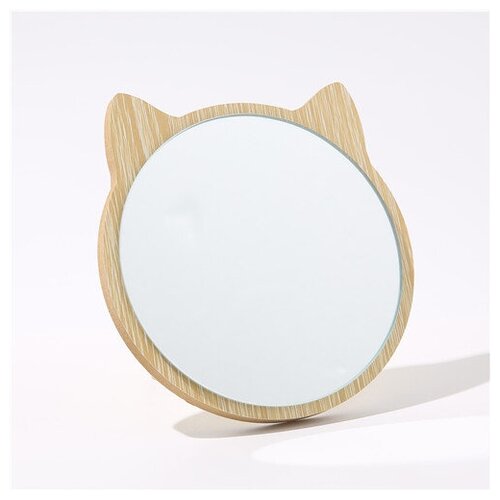 фото Зеркало для макияжа 2358 makeup mirror wood class круглое с ушками 2358 store