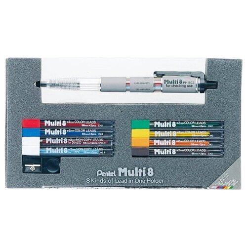 фото Pentel набор pentel multi 8 многофункциональный карандаш и грифели.