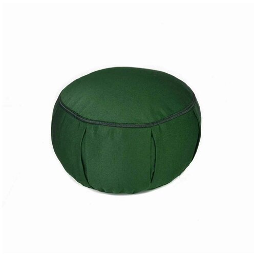фото Подушка для медитации "самадхи" 30х15 см темно-зеленый yogastuff