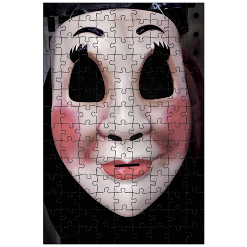 фото Магнитный пазл 27x18см."хэллоуин, маска, костюм" на холодильник lotsprints