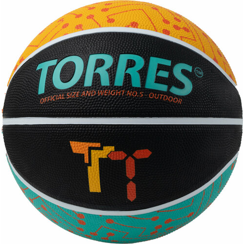 фото Мяч баскетбольный torres tт b023155, размер 5