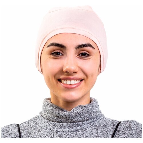 фото Шапочка под платок или хиджаб, размер 58 см, цвет пудровый asiyah