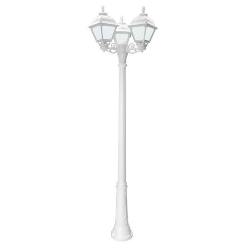 фото Fumagalli парковый фонарь fumagalli cefa 60w e27 ip55 белый [u23.157.s30.wyf1r]
