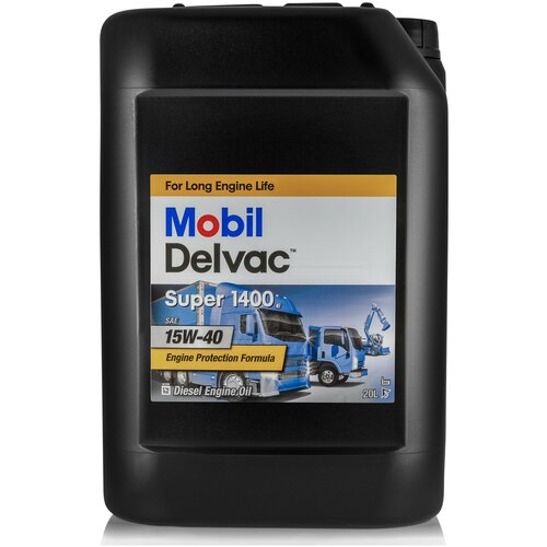 фото Mobil масло моторное mobil delvac super 1400 15w-40 минеральное 208 л 155433