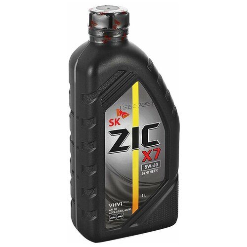 фото Zic x7 5w-40 моторное масло 1л