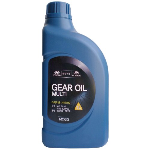 фото Масло трансмиссионное hyundai gear oil multi 80w-90, 80w-90, 1 л