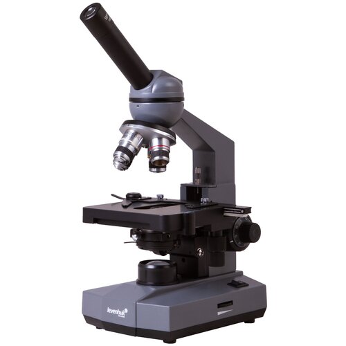 Levenhuk Микроскоп Levenhuk 320 PLUS, монокулярный микроскоп levenhuk 720b серый черный