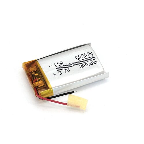 фото Аккумулятор li-pol (батарея) 6*20*30мм 2pin 3.7v/300mah yandex market