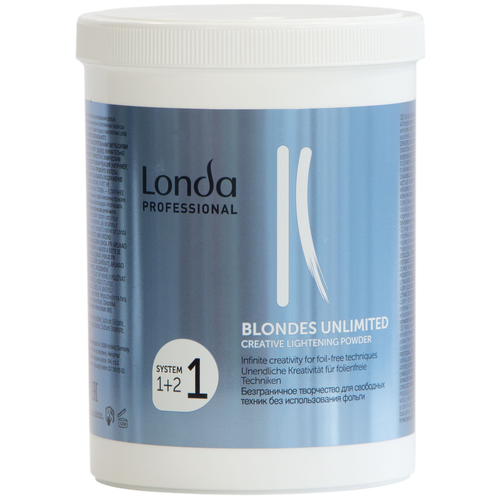 фото Порошок для волос осветляющий londa professional blondes unlimited креативная 400 г