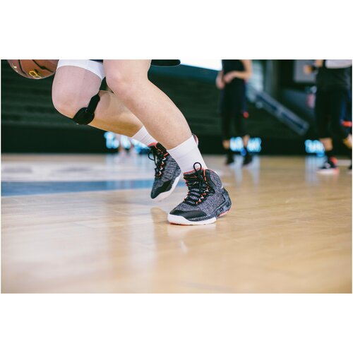 фото Комплект из 2 пар носков для баскетбола мужских/женских белых so500 mid tarmak х декатлон 39/41 decathlon