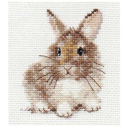 фото Алиса набор для вышивания крестиком крольчонок 9 x 7 см (0-170)