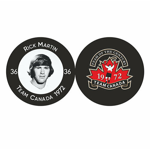 фото Шайба rubena team canada-ussr 1972 martin