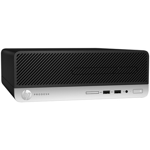 фото Настольный компьютер hp prodesk 400 g6 sff (7em11ea) slim-desktop/intel core i5-9500/8 гб/256 гб ssd/intel uhd graphics 630/windows 10 pro черный