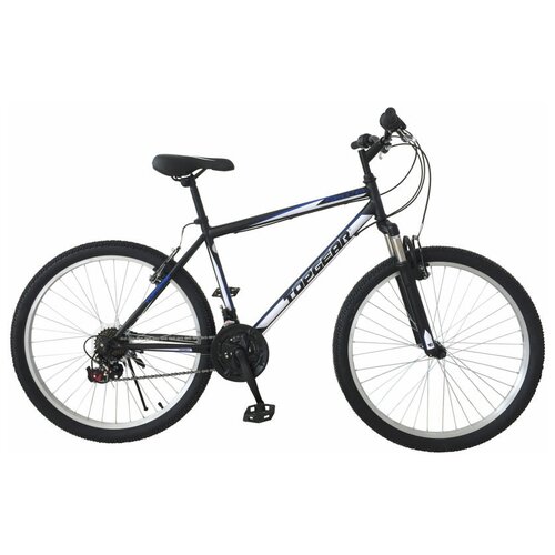 фото Горный (mtb) велосипед top gear forester 26 (вн26430) черный 18" (требует финальной сборки)