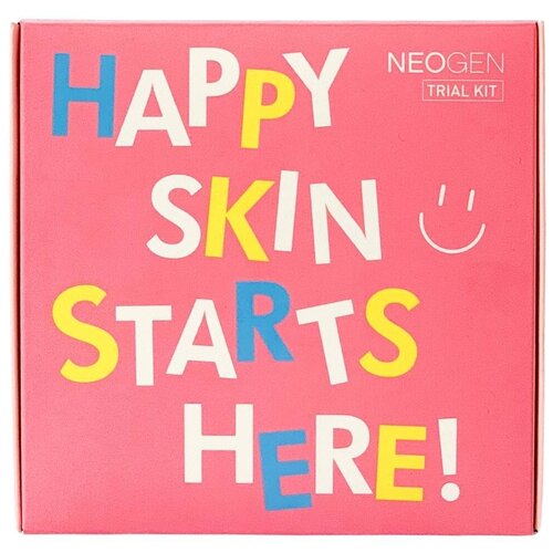фото Набор миниатюр neogen trial kit happy skin starts here (5 ед.)